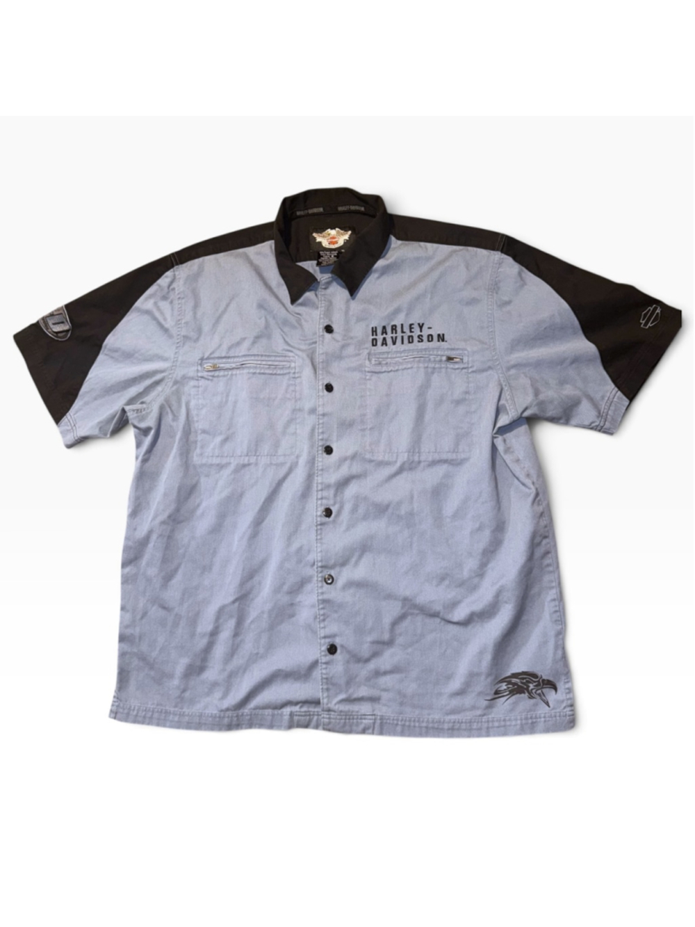 Harley-Davidson Casual Button Down Shirt Size Xl